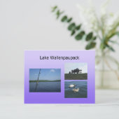 Briefkaart van Lake Wallenpaupack (Staand voorkant)