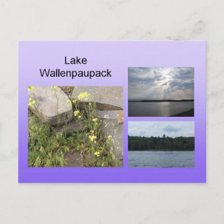 Briefkaart van Lake Wallenpaupack
