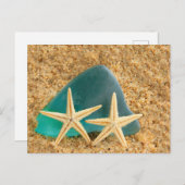 Briefkaart van langoest en Zee (Voorkant / Achterkant)