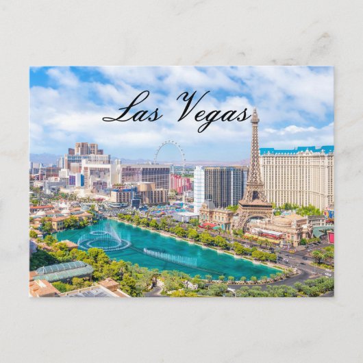 briefkaart van Las Vegas (Voorkant)
