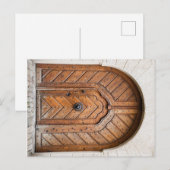 Briefkaart van leeuwerdeur (Voorkant / Achterkant)