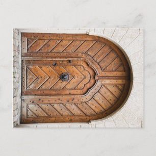 Briefkaart van leeuwerdeur