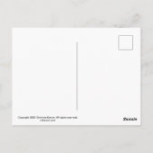 Briefkaart van lenteswind (Achterkant)