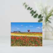 Briefkaart van lentetelers (Staand voorkant)