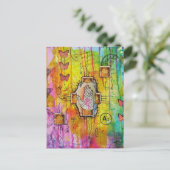 Briefkaart van leven en liefde (Staand voorkant)