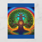 Briefkaart van levensloop (Voorkant)