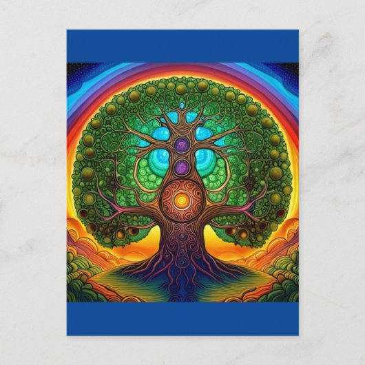 Briefkaart van levensloop (Voorkant)