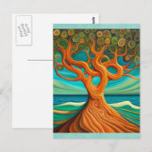 Briefkaart van levensloop (Voorkant / Achterkant)