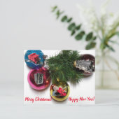 Briefkaart van liefde voor kerstmis (Staand voorkant)