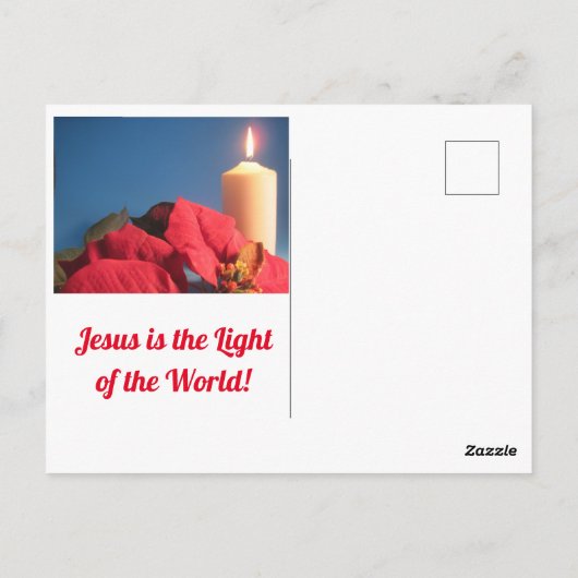 Briefkaart van liefde voor kerstmis (Achterkant)