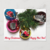 Briefkaart van liefde voor kerstmis (Voorkant)