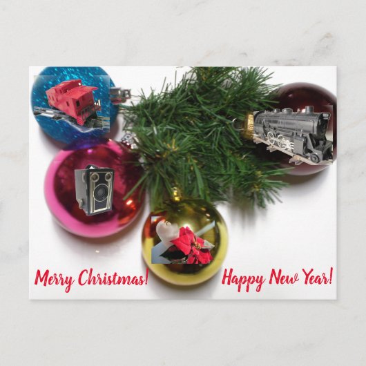 Briefkaart van liefde voor kerstmis (Voorkant)