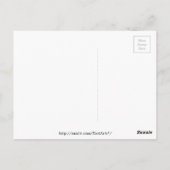 Briefkaart van liefdeswintervakantie (Achterkant)