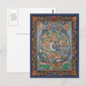 Briefkaart van Life Mandala (Voorkant / Achterkant)