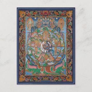 Briefkaart van Life Mandala