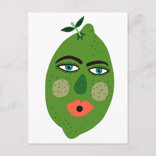 Briefkaart van Limoen (Voorkant)