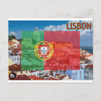 Briefkaart van Lissabon