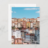 Briefkaart van Lissabon Portugal (Voorkant / Achterkant)