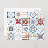 Briefkaart van Lissabon Portugal (Voorkant / Achterkant)