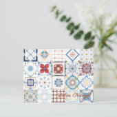 Briefkaart van Lissabon Portugal (Staand voorkant)