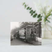Briefkaart van Lissabon Portugal Tram 1940 (Staand voorkant)