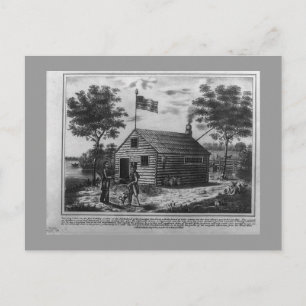 Briefkaart van lokade en harde cider