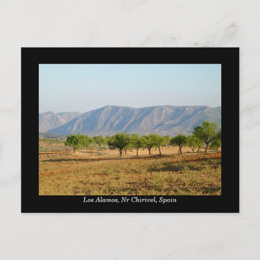briefkaart van Los Alamos, Nr Chirivel, Spanje (Voorkant)