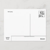 Briefkaart van losse kerel (Achterkant)