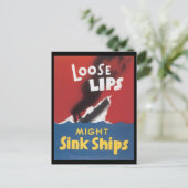 Briefkaart van losse ladingen uit de Tweede Wereld (Staand voorkant)