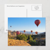 Briefkaart van luchtballonnen (Voorkant / Achterkant)