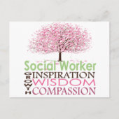 Briefkaart van maatschappelijk werkers (Voorkant)