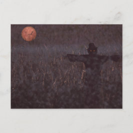 Briefkaart van maïsveld, gehakt