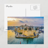 Briefkaart van Malta (Voorkant / Achterkant)