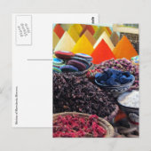 briefkaart van marrakech - marktprijzen (Voorkant / Achterkant)