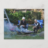 Briefkaart van Marshmellow Roast (Voorkant)