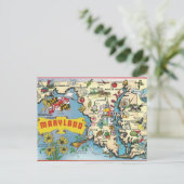 Briefkaart van Maryland (Staand voorkant)
