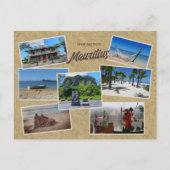 Briefkaart van Mauritius Foto Collage (Voorkant)