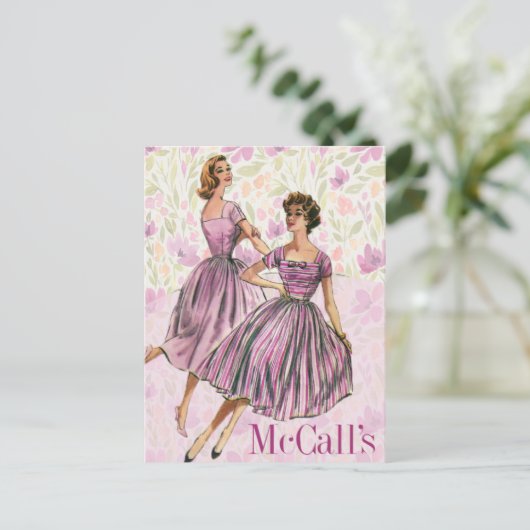 Briefkaart van McCall (Staand voorkant)