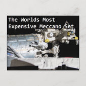 Briefkaart van Meccano - Flat Earth Meme (Voorkant)