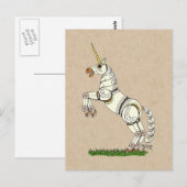 Briefkaart van mechanische eenheden (Voorkant / Achterkant)