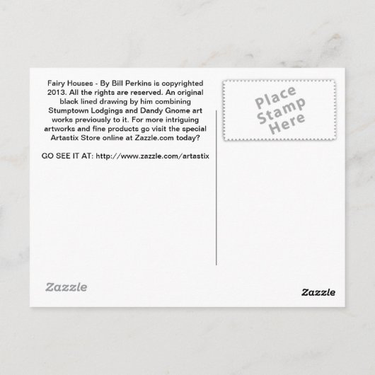 Briefkaart van melkdehuizen (Achterkant)