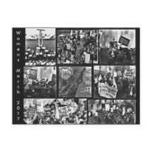 Briefkaart van Memorabilia voor vrouwenmars