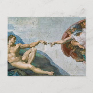Briefkaart van Michelangelo's Sistine Chapel