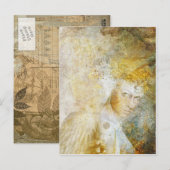 Briefkaart van Minerva (Voorkant / Achterkant)