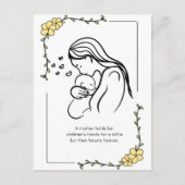 Briefkaart van moederliefdesofferte (Voorkant)