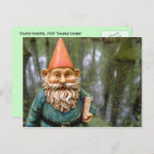 Briefkaart van moeras Gnome (Voorkant / Achterkant)