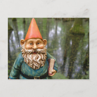 Briefkaart van moeras Gnome