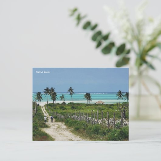 Briefkaart van Mombasa (Staand voorkant)