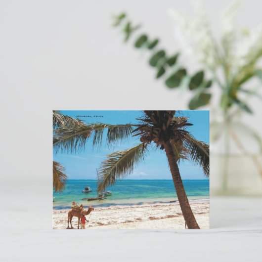 Briefkaart van Mombasa (Staand voorkant)