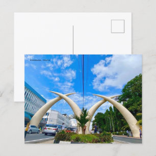 Briefkaart van Mombasa